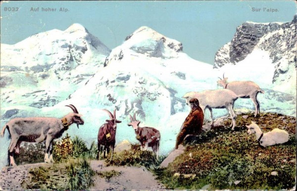 Auf hoher Alp Vorderseite