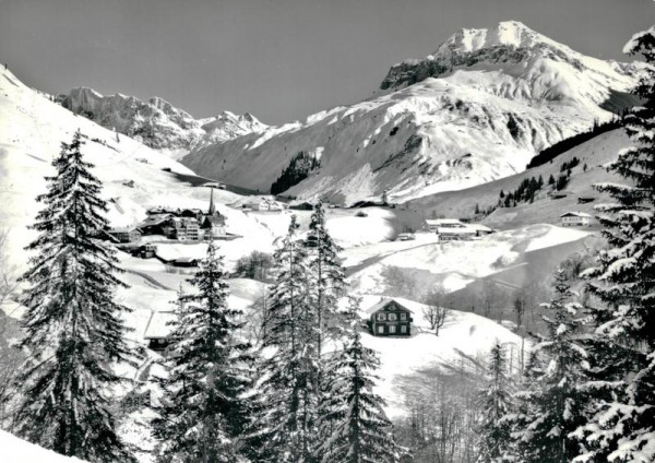 St. Antönien, gegen Scheienfluh und Schollberg Vorderseite