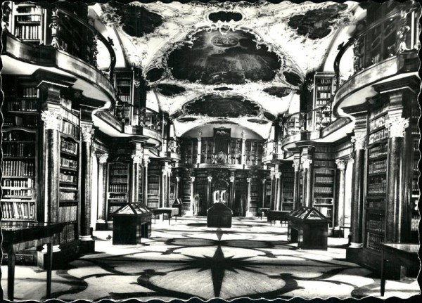 Stiftsbibliothek St. Gallen Vorderseite