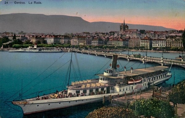 Genève, La Rade Vorderseite