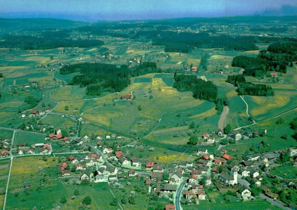 Dürnten ZH - Flugaufnahmen Vorderseite