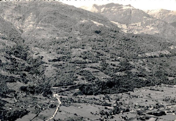 Aerofoto delle Valli Mesolcina e Calanca Vorderseite