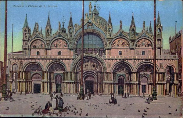 Markusdom (Venedig) Vorderseite
