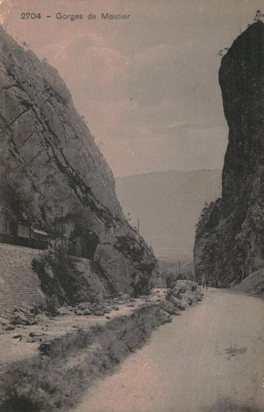 Gorges de Moutier Vorderseite
