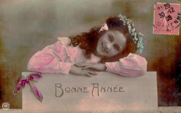 Bonne Année Vorderseite