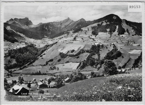 Laad bei Nesslau - Mattstock, Speer & Blässkopf