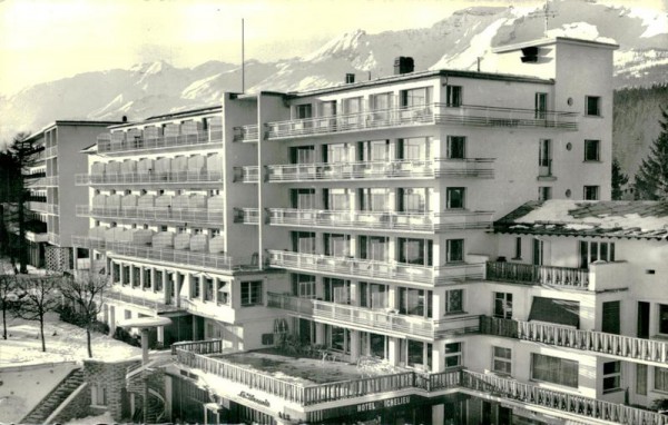 Crans s/Sierre, Hotel Bristol et Richelieu Vorderseite