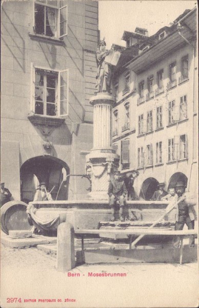 Bern - Mosesbrunnen