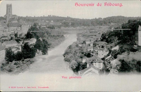 Souvenir de Fribourg Vorderseite