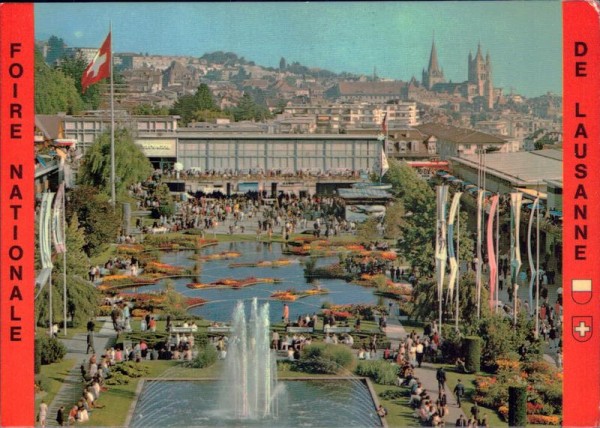 comptoir suisse, Foire de Lausanne Vorderseite