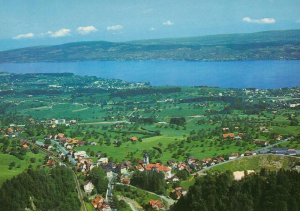 Schindellegi SZ  -  Flugaufnahmen Vorderseite