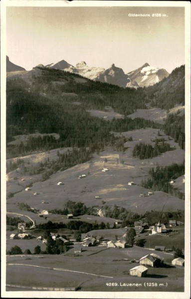 Lauenen Vorderseite