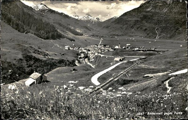 Andermatt gegen Furka Vorderseite