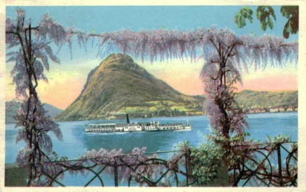 Lago di Lugano e Monte S.Salvatore  Vorderseite