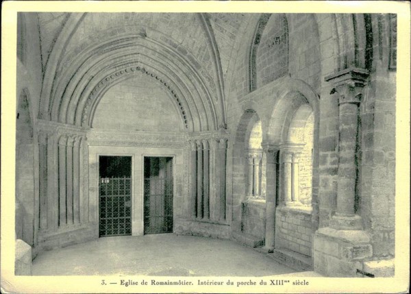 Kloster Romainmôtier Vorderseite