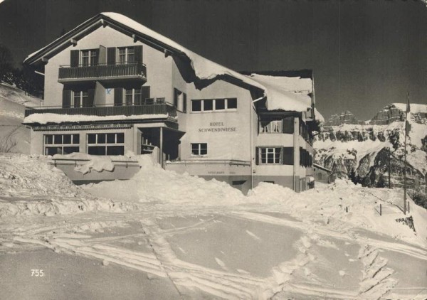 Hotel Schwendiwiese, Flumserberg Vorderseite