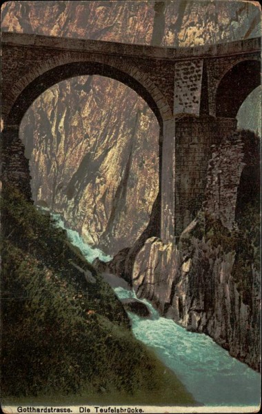 Gotthardpass Vorderseite