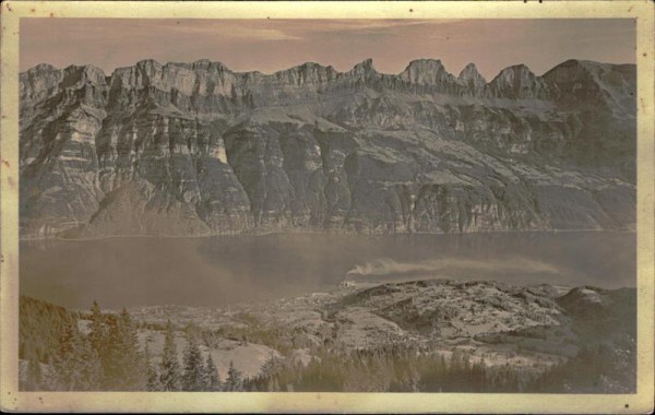 Der Walensee Vorderseite