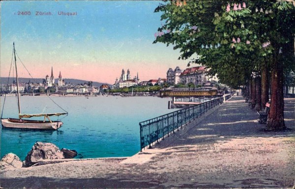 Zürich, Utoquai Vorderseite