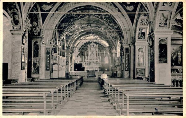 Locarno. Santuario Madonna del Sasso Vorderseite