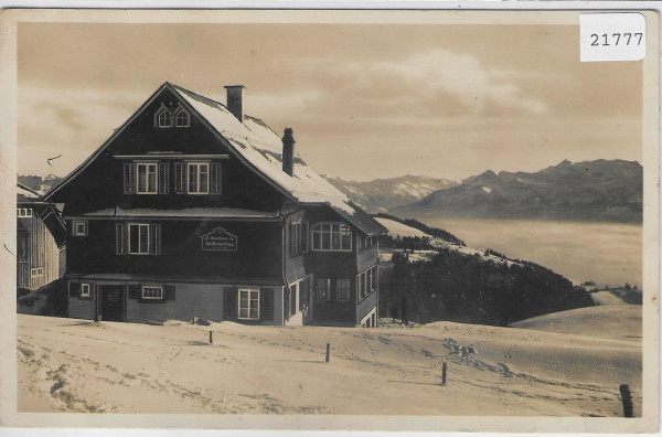 Alp Scheidegg bei Wald ZH im Winter en hiver