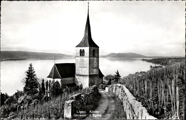 Ligerz - Kirche Vorderseite