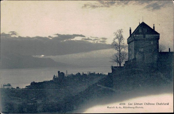 Château du Châtelard/Lac Léman Vorderseite
