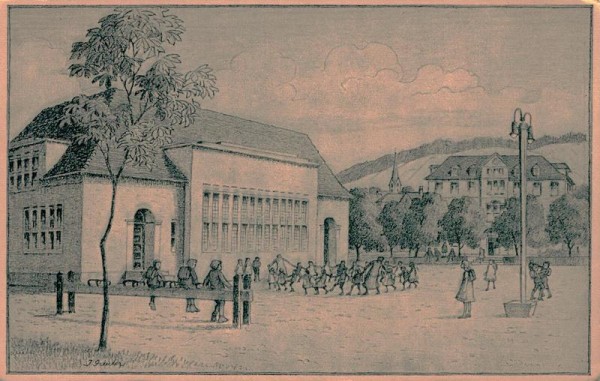 Turnhalle Wüllflingen Vorderseite
