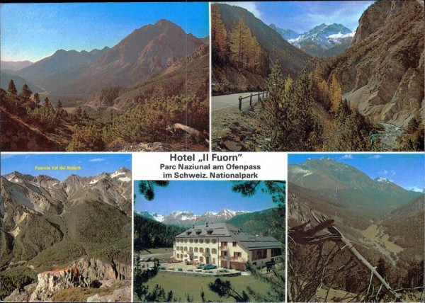 Hotel ,,Il Fuorn'' Vorderseite