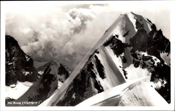 Piz Roseg (3937 m) Vorderseite