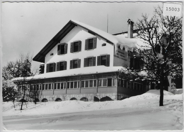 Heim der Ferienkolonie Biel-Stadt Mont Soleil s. St-Imier - Colonies de vacances Bienne-ville