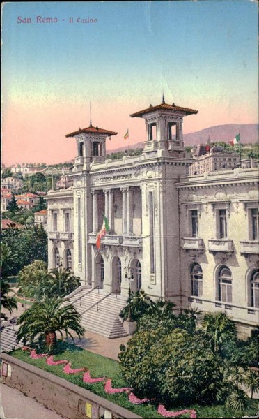 San Remo, Casino Vorderseite