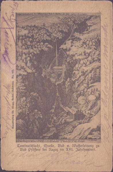 Taminaschlucht Vorderseite