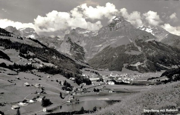 Engelberg mit Hahnen Vorderseite