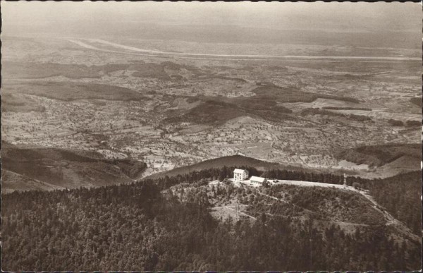 Blick vom Hochblauen in die Rheinebene Vorderseite