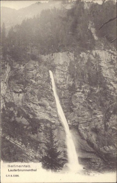 Lauterbrunnenthal - Sefinenfall Vorderseite