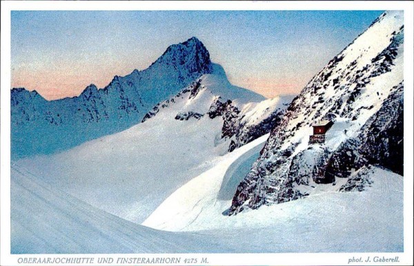 Oberaarjochhütte Vorderseite