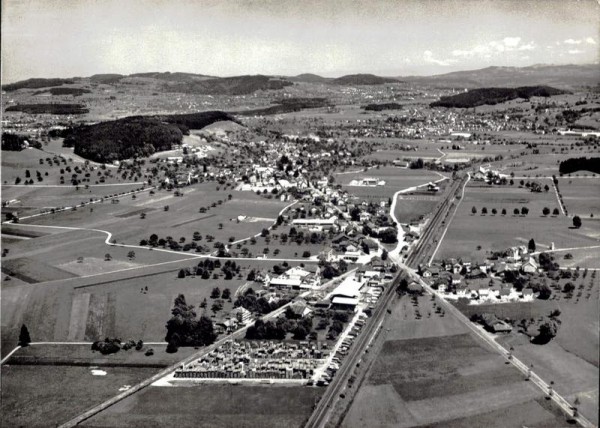 Eschlikon, Flugaufnahme Vorderseite