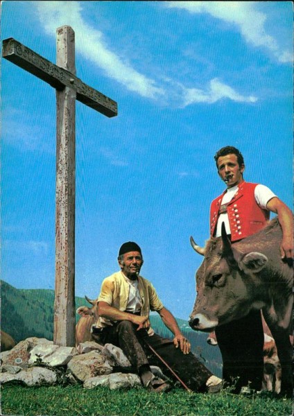 Im Alpstein, auf Furgglenalp Vorderseite