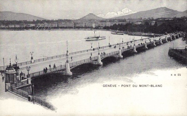 Genève - Pont du Mont-Blanc