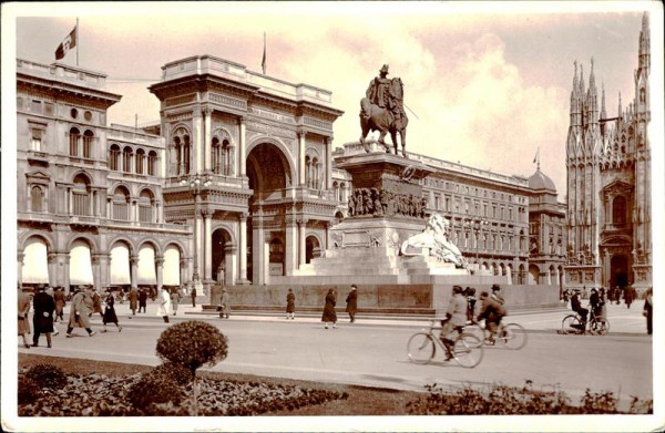 Galleria Vittorio Emanuele II (Milano) Vorderseite