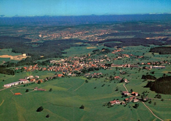 Kirchberg - Flugaufnahmen Vorderseite