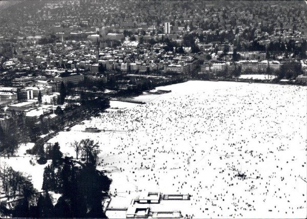 Zürich, Seegfrörni 1963 Vorderseite