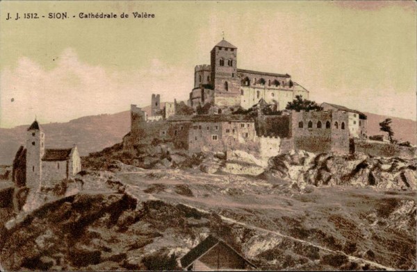 Sion - Cathédrale de Valère Vorderseite