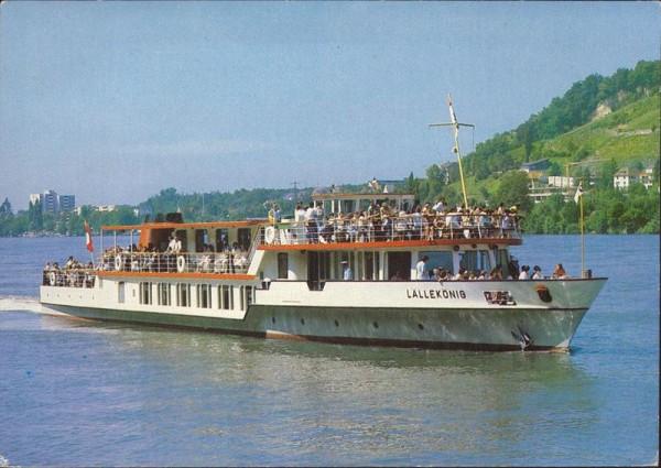 Personenboot " Lallelönig" Vorderseite