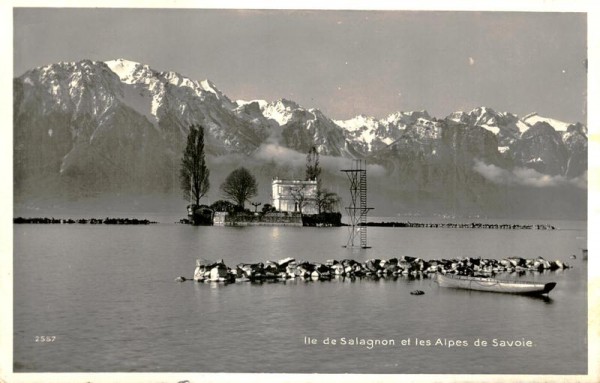 Ile de Salagnon et les Alpes de Savoie Vorderseite