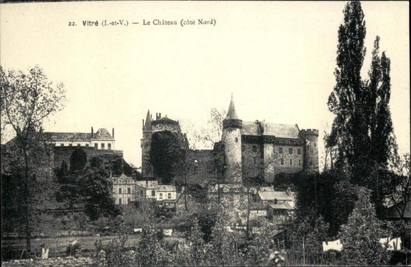 Château de Vitré Vorderseite