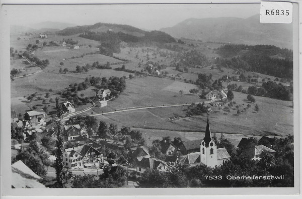 Oberhelfenschwil Togg. - Generalansicht mit Kirche