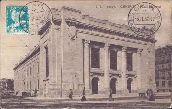 Genève, Palais Electoral Vorderseite