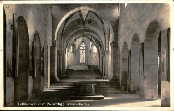 Luftkurort Lorch, Klosterkirche Vorderseite